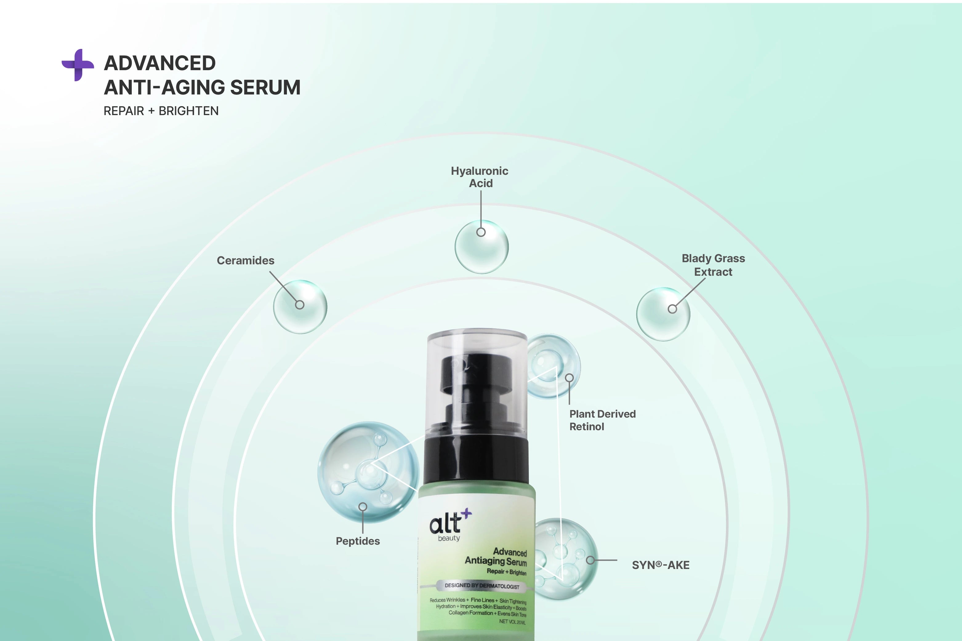 Retinol Serum, anti aging serum, anti aging face serum, night serum for face, best serum for sensitive skin, wrinkle serum