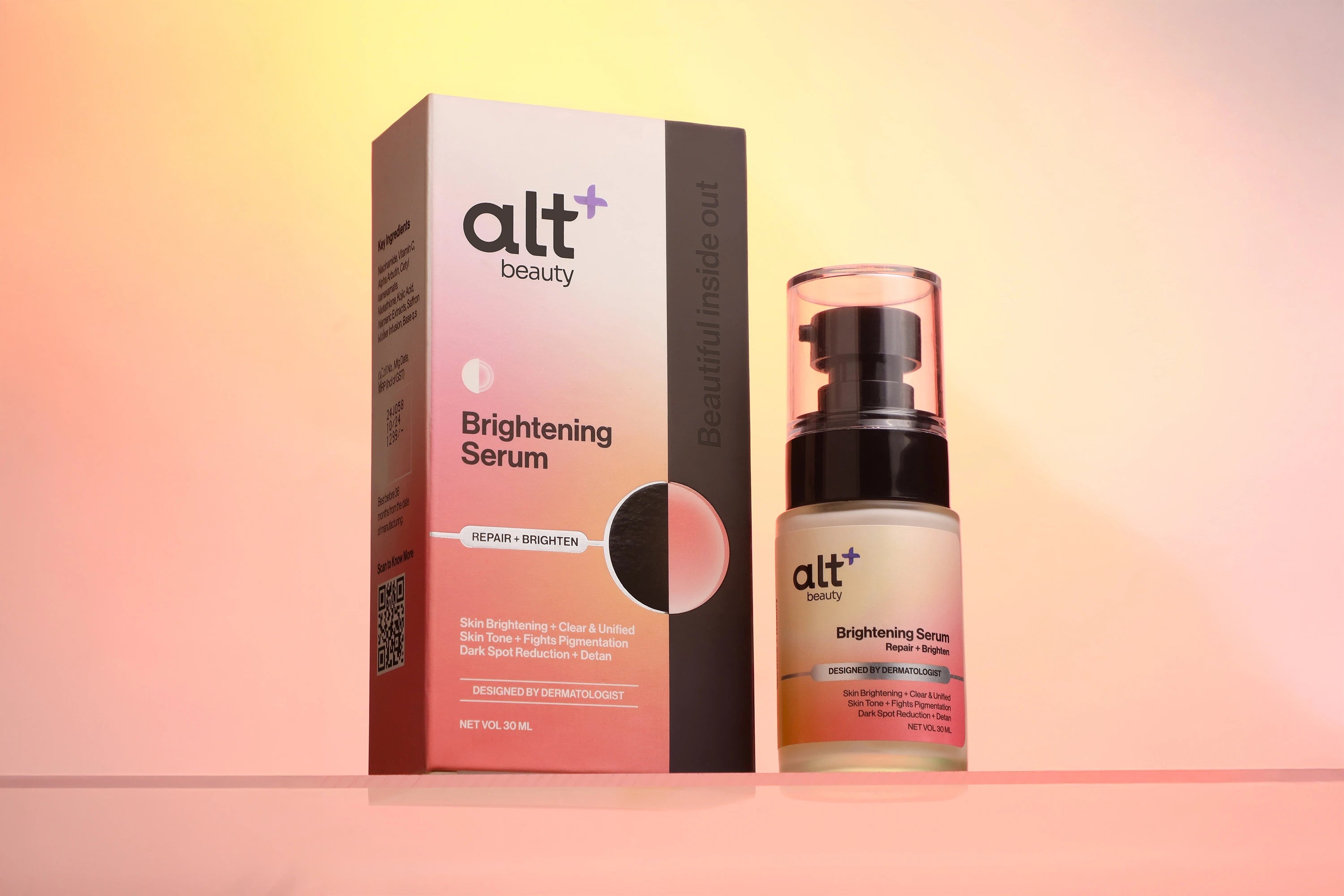 dark spot correcting glow serum, brightening skin serum, brightening serum, serum, serum for glowing skin, face serum for glowing skin, niacinamide face serum, face glow serum