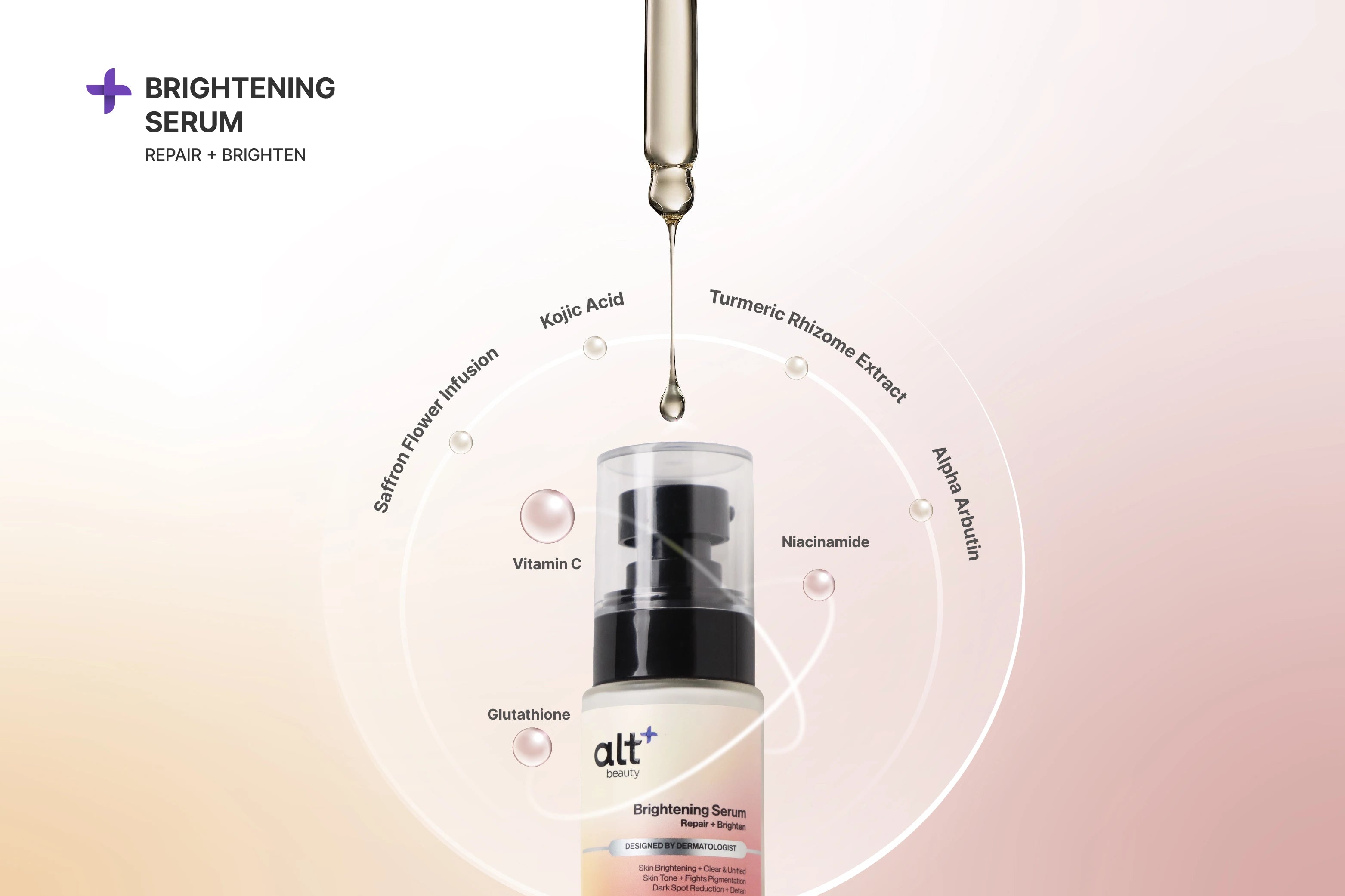 dark spot correcting glow serum, brightening skin serum, brightening serum, serum, serum for glowing skin, face serum for glowing skin, niacinamide face serum, face glow serum