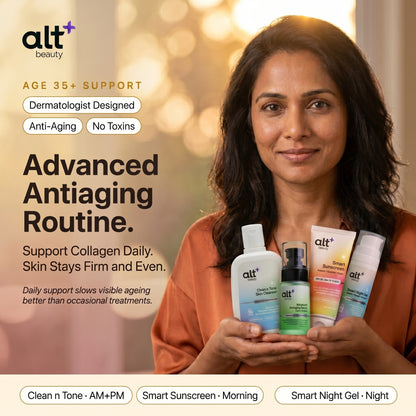 Skincare Routine for Antiaging Combo