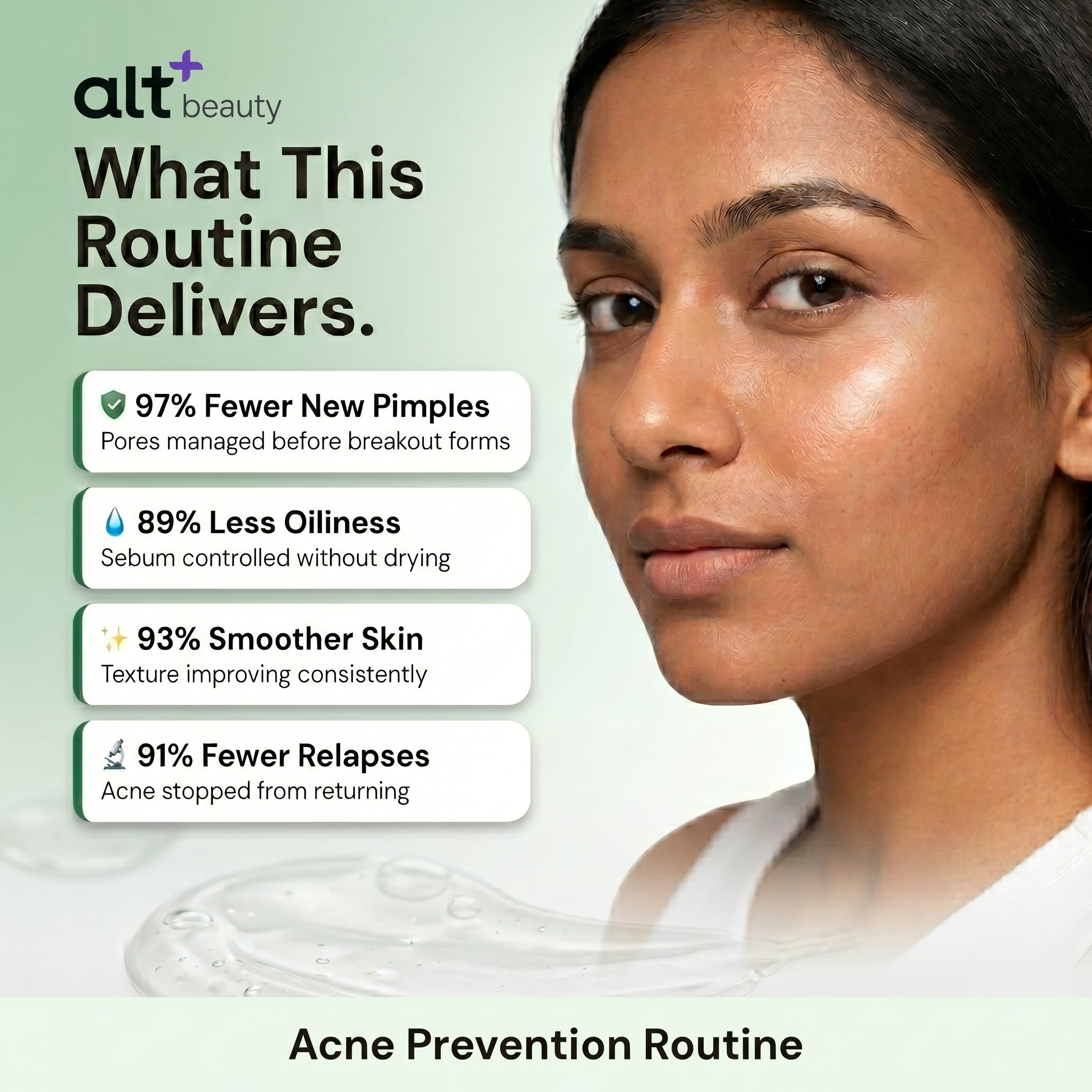 Skincare Routine for Acne Prone Skin Combo