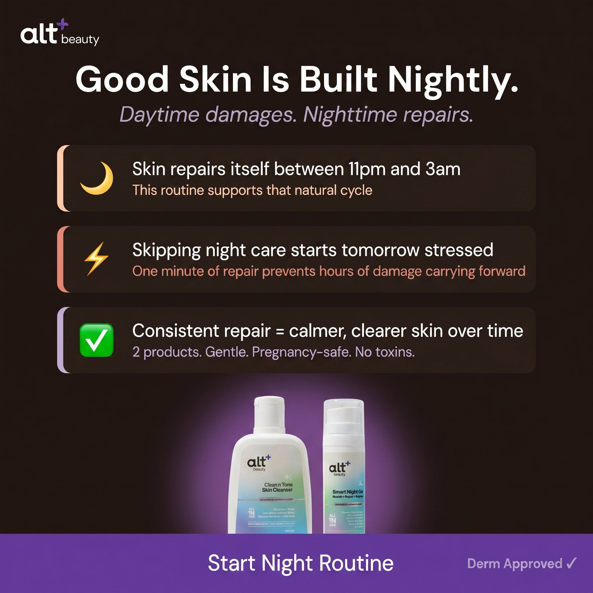 Night Care Routine Combo