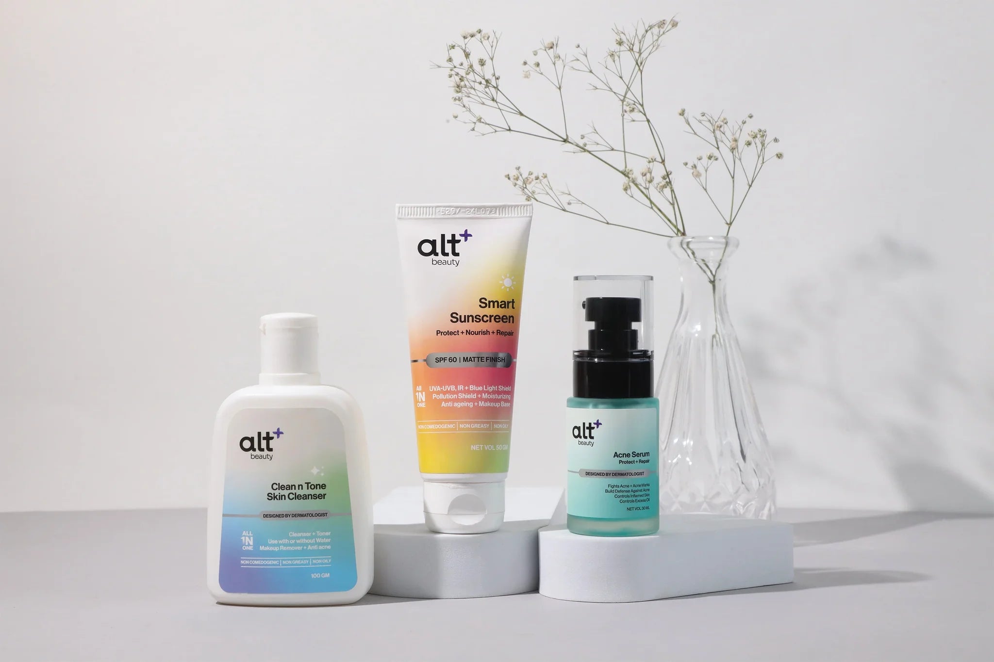 Skincare Routine for Acne Prone Skin Combo
